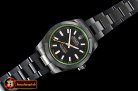 Rolex Milgauss Pro Hunter 116400GV SS/SS Blk BP Asia 3131