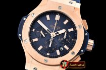 Hublot Big Bang Evolution RG RG/RU Blue A7750 Mod