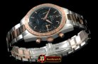 OMG0372B - Speedmaster Moon Watch SS/RG Black Stick A-7750