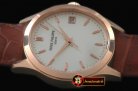 PP0174B - 5107 Calatrava RG/LE White Jap Miyota 9015