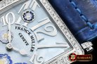 Franck Muller Long Island Peony DIAM/SS/LE (Blue) Blue MOP Swiss Qtz