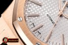 Audemars Piguet Royal Oak 15400 RG/LE (Brw) Wht OMF MY9015 Mod 3120