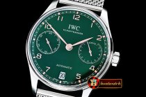 IWC0331B - Portugese 5007 SS/ME YLF Green RG A-52010