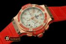 HUB0322A - Big Bang Pearl RG/Sq Red Ruby White A-7750