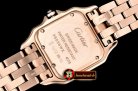 Cartier Panthere Secrete De Ladies RG/RG Wht BVF Swiss Qtz
