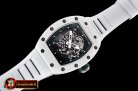 Richard Mille RM055 Bubba Watson CER/VRU Wht Sk Grn KVF MY8215 Mod