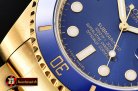 Rolex Submariner 116618LN Wrap YG/YG Blue VRF Asia 2836
