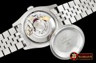 Rolex DateJust Jub Flt SS/SS Dark Grey Diam BP A3135 Mod
