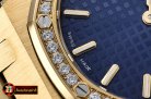 Audemars Piguet Royal Oak Ladies 33mm YG/YG Blue JF Swiss ETA Qu