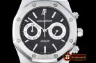 AP0380C - Royal Oak Calendar SS/SS Black VK Quartz