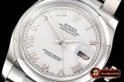 Rolex DateJust 36mm Oyst Dm 904L SS/SS White/Rmn GMF SA3135