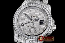 Rolex GMT II 116769 Ice DIAMS/SS/SS Diams TWF Asia 2836