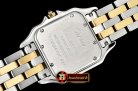 Cartier Panthere Secrete De Ladies YG/SS Wht BVF Swiss Qtz