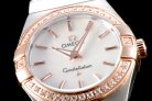 OMEGA CONSTELLATION 123.25.27.60.55.001 27MM 1376F QZ OM013