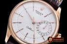 Rolex Cellini Date 39mm RG/LE White VFF Asia 3165 Mod