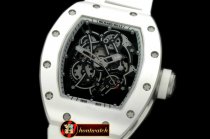 RM076A - RM055 Bubba Watson Tourbillon CER/SS/RU Custom Skeleton