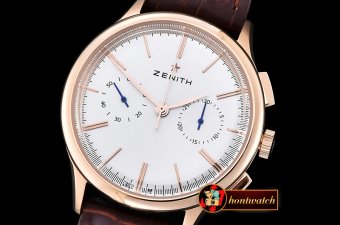 ZEN021C - El Primero Chronograph Classic RG/LE White A7750