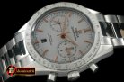 OMG0370B - Speedmaster Broad Arrow SS/SS White Stick A-7750