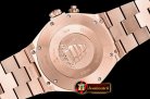 VACH. CONSTANTINE Overseas Dual Time Power Reserve RG/RG Wht TWA A1222