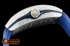 Franck Muller Vanguard Mens V45 Diams SS/LE/RU Blue Diam ABF Asia 2824