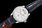 IWC Portugieser Annual Cal IW503502 SS/LE Wht/Gold A52850