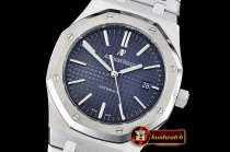 Audemars Piguet Royal Oak 15400 SS/SS Blue OMF 1:1 MY9015 Mod 3120
