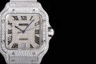 Cartier > SANTOS SERIES Full Dia 40mm A2824