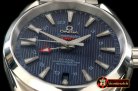 OMG0419B - Aqua Terra GMT SS/SS Blue Miyota 8205