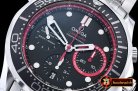 Omega Seamaster Chrono America Cup SS/SS Blk/Red BP A7750