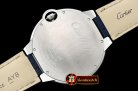 Cartier Balon Bleu 42mm SS/LE Blue AF Asia 2892 Mod