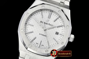 Audemars Piguet Royal Oak 15400 SS/SS White JF V4 MY9015 Mod 3120