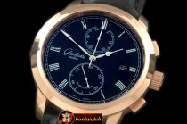 GLA0030G - Senator Chrono RG/LE Black OS20 Quartz