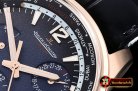 Jaeger Le Coultre Polaris Geographic WT LE RG/LE Blue Miyota 9015 Mod