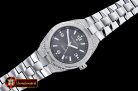 VACH. CONSTANTINE Overseas Ref.47074 Diams SS/SS Grey MY8215 Mod