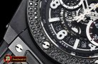 Hublot Big Bang Unico 45mm BRDIAM/PVD/RU Black V2 Asia 7750