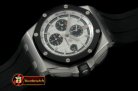 AP0286 - 2011 Royal Oak Chronograph SS/LE White A-7750 Sec@12
