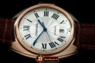 CAR0318B - Cle De Cartier RG/LE White J-9015