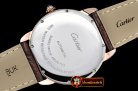 Replica Cartier Ronde Louis Cartier RG/LE White A2892