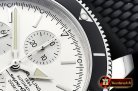 Breitling SuperOcean Heritage II Chrono SS/RU White/B OMF A7750