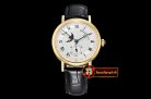 BRE080A - Classique MoonPhase Ref.3300 YG/LE White MY9015 Mod