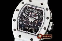 Richard Mille RM011 Felipe Massa Wht CER/DLC/VRU Skele KVF A7750 Mod