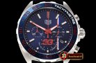 Tag Heuer Tag F1 Aston Martin "33" SS/RU Blk (Blue) Blue VK Qtz