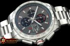 TAG0273B - Carrera 16 Senna Ed Chrono SS/SS Grey Jap OS20 Qtz