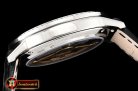 Jaeger Le Coultre Master Ultra Thin Moon Ladies SS/LE White ZF MY9015 Mod
