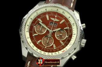 Replica Breitling Bentley 6.75 Big Date SS/LE Brown A-7750