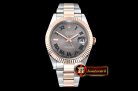 Rolex Datejust DJ2 41mm Oyt Flt RG/SS Grey/Num BP Asia 2813