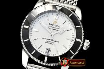 Breitling Superocean Heritage II 42mm SS/SS White GF MY9015 Mod