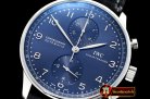 IWC Portuguese Chrono SS/LE Blue YLF Asia 7750