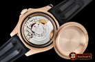 Rolex YachtMaster 116655 40mm RG/RU Black ARF SH3135 Mod