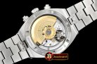 VACH. CONSTANTINE Overseas Chronograph SS/SS Blue Asia 7750 Mod 5200